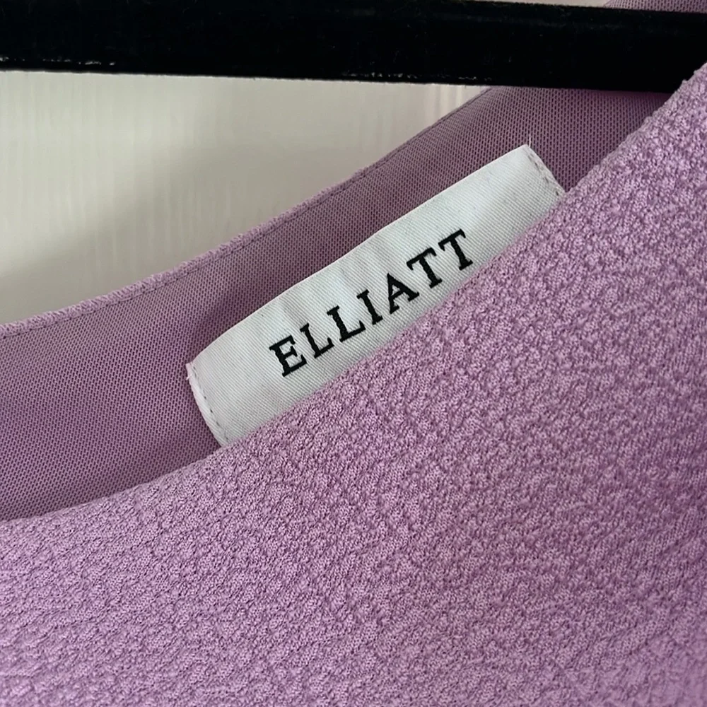 ELLIATT One-Shoulder Lavender Dress